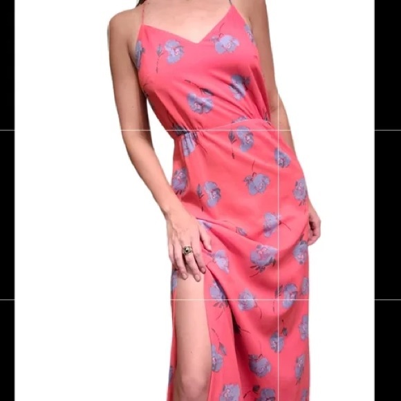 J. Crew Floral Print Racerback Maxi dress - 8P - Picture 3 of 6